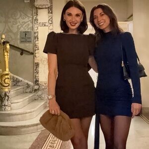 Zara short Chocolate Brown Mini Dress